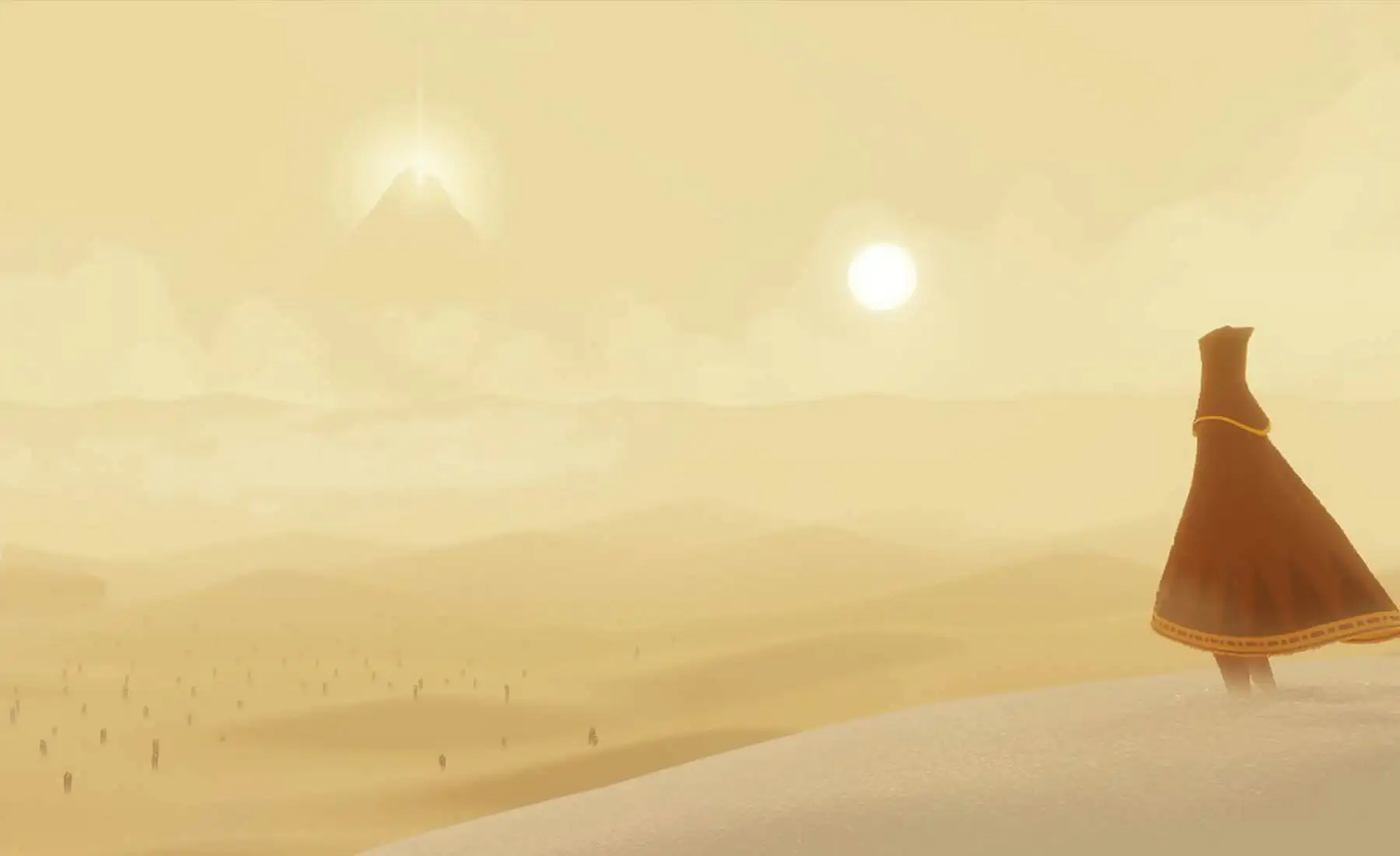 游戏画面《风之旅人》