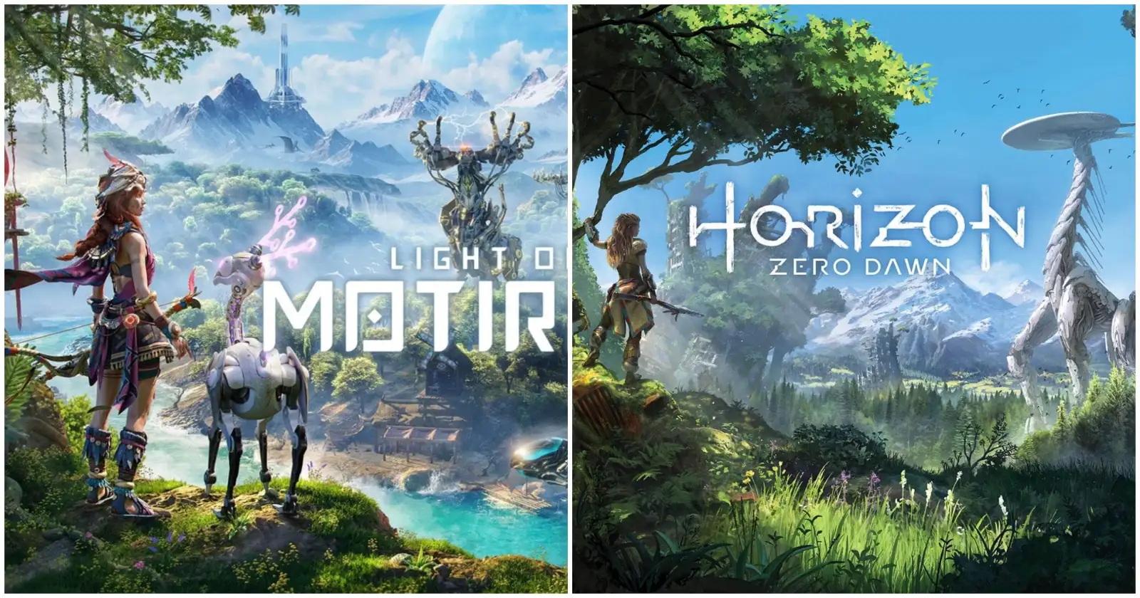 《摩提拉之光》和《地平线》对比