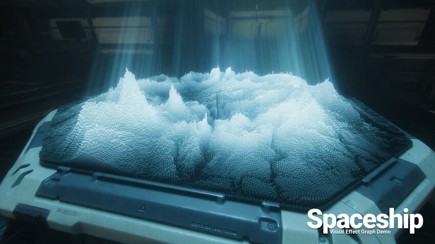 Unity SpaceshipVisual EffectGraphDemo