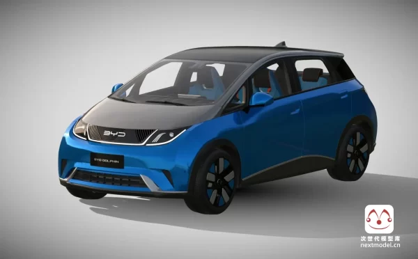 比亚迪海豚2021款电动汽车带内部结构