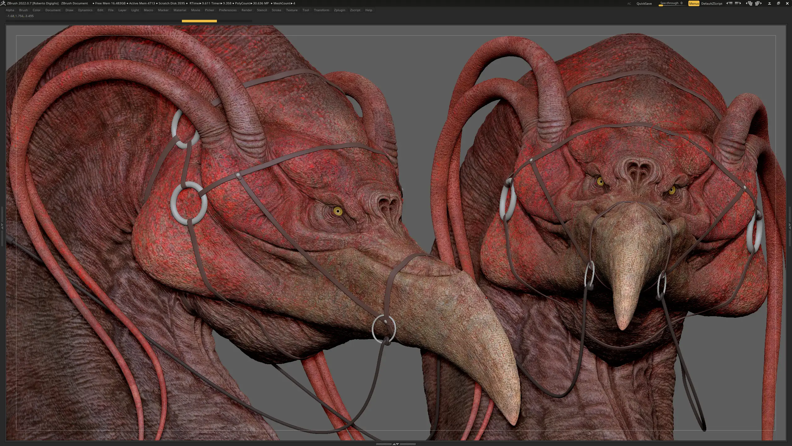 从《侏罗纪公园》到CGI大师：Roberto Digiglio谈游戏与CGI中的生物和角色设计-次世代模型库