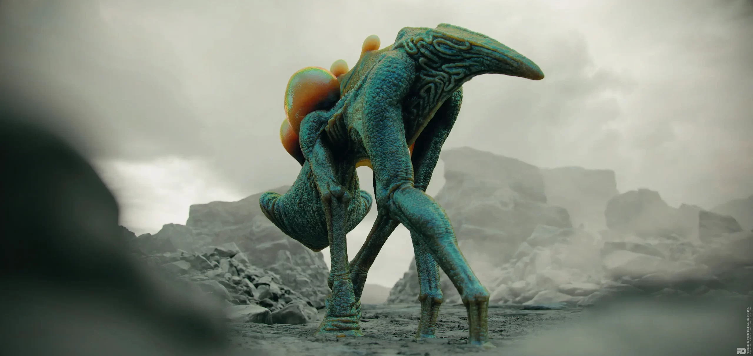 从《侏罗纪公园》到CGI大师：Roberto Digiglio谈游戏与CGI中的生物和角色设计-次世代模型库