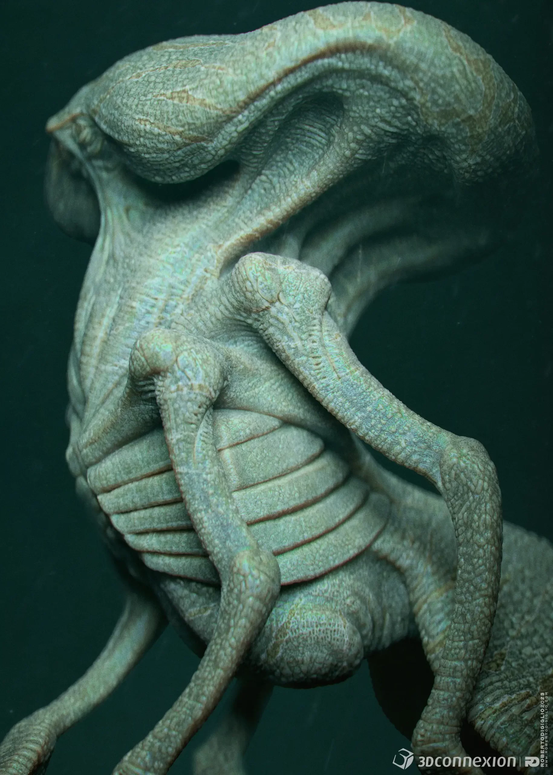 从《侏罗纪公园》到CGI大师：Roberto Digiglio谈游戏与CGI中的生物和角色设计-次世代模型库