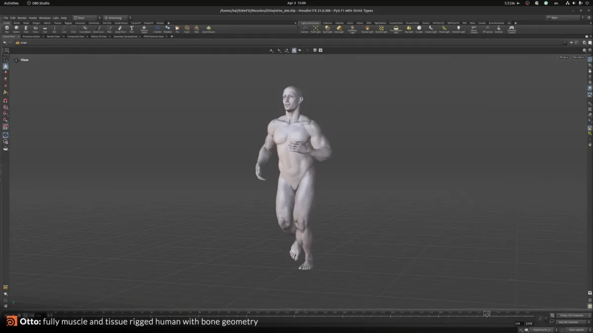 300+更新！Houdini 21 KineFX动画、CFX模拟与AI建模全面升级-次世代模型库
