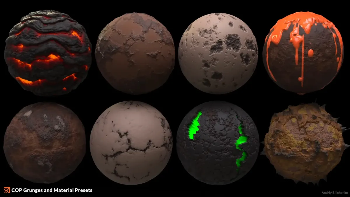 300+更新！Houdini 21 KineFX动画、CFX模拟与AI建模全面升级-次世代模型库