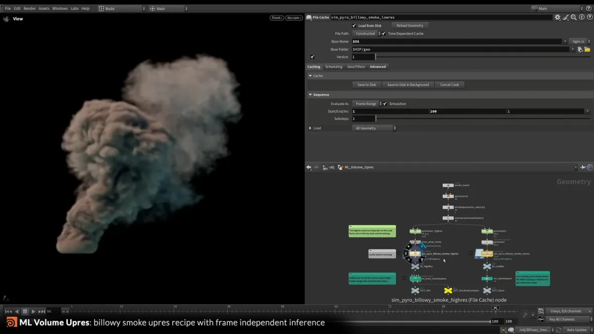 300+更新！Houdini 21 KineFX动画、CFX模拟与AI建模全面升级-次世代模型库