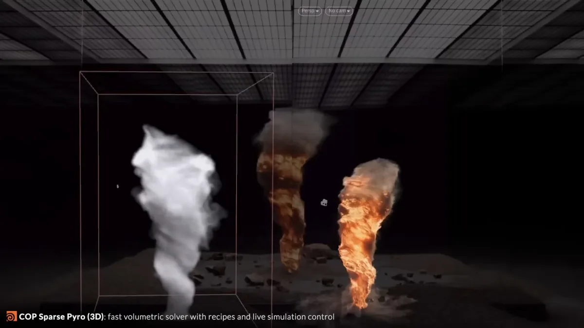 300+更新！Houdini 21 KineFX动画、CFX模拟与AI建模全面升级-次世代模型库