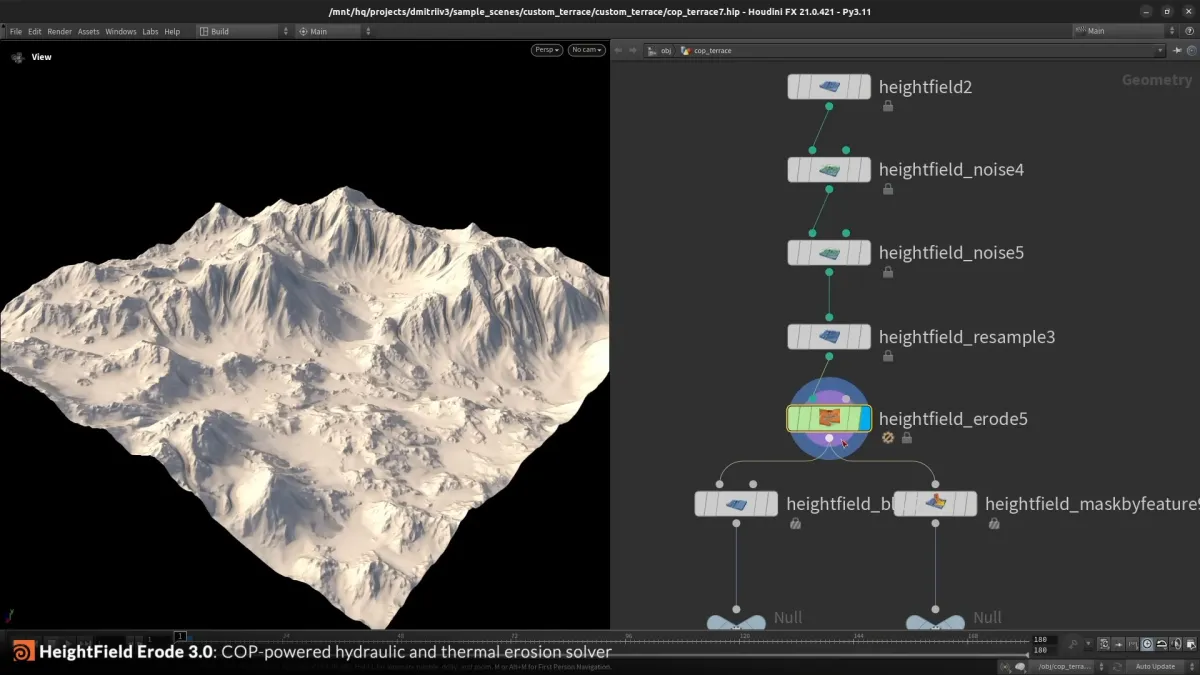 300+更新！Houdini 21 KineFX动画、CFX模拟与AI建模全面升级-次世代模型库