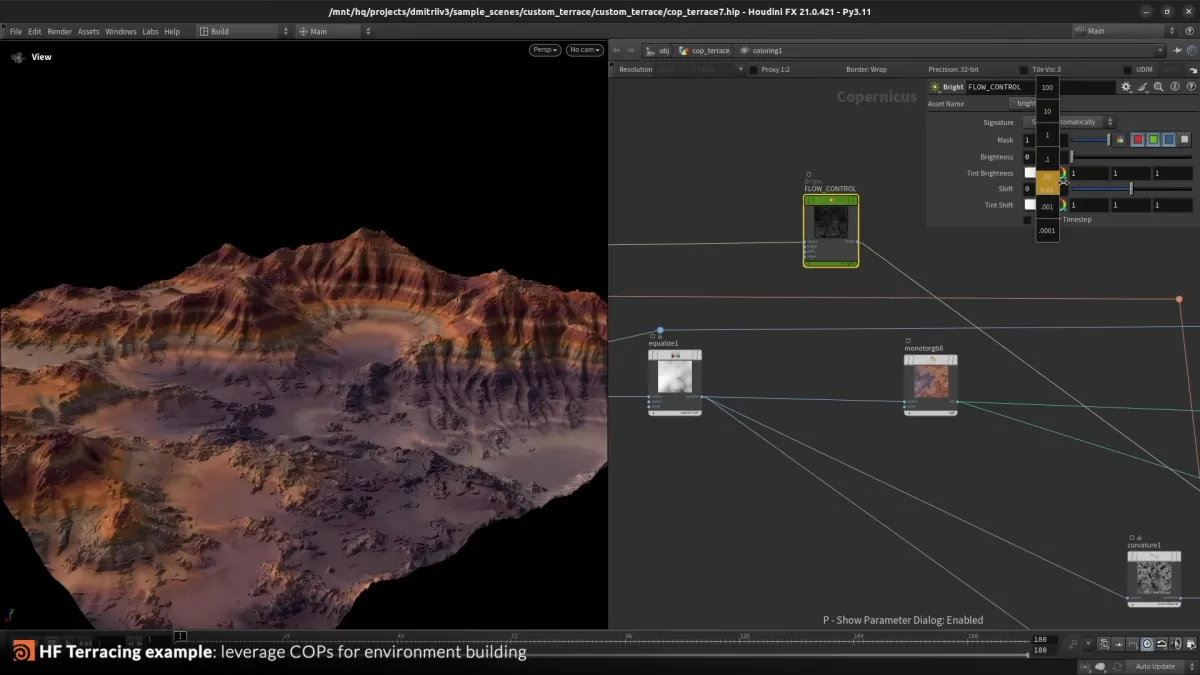 300+更新！Houdini 21 KineFX动画、CFX模拟与AI建模全面升级-次世代模型库