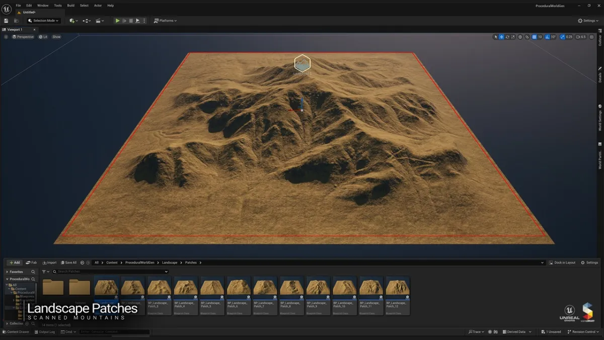 UE5程序化世界生成器插件Procedural World Generator发布-次世代模型库 UE5程序化世界生成器插件Procedural World Generator