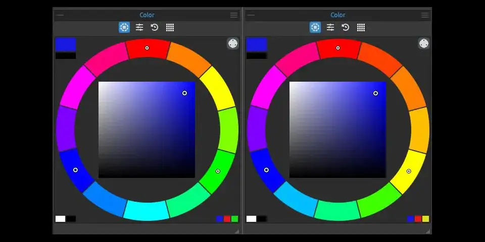 Rebelle 8 RYB 色轮