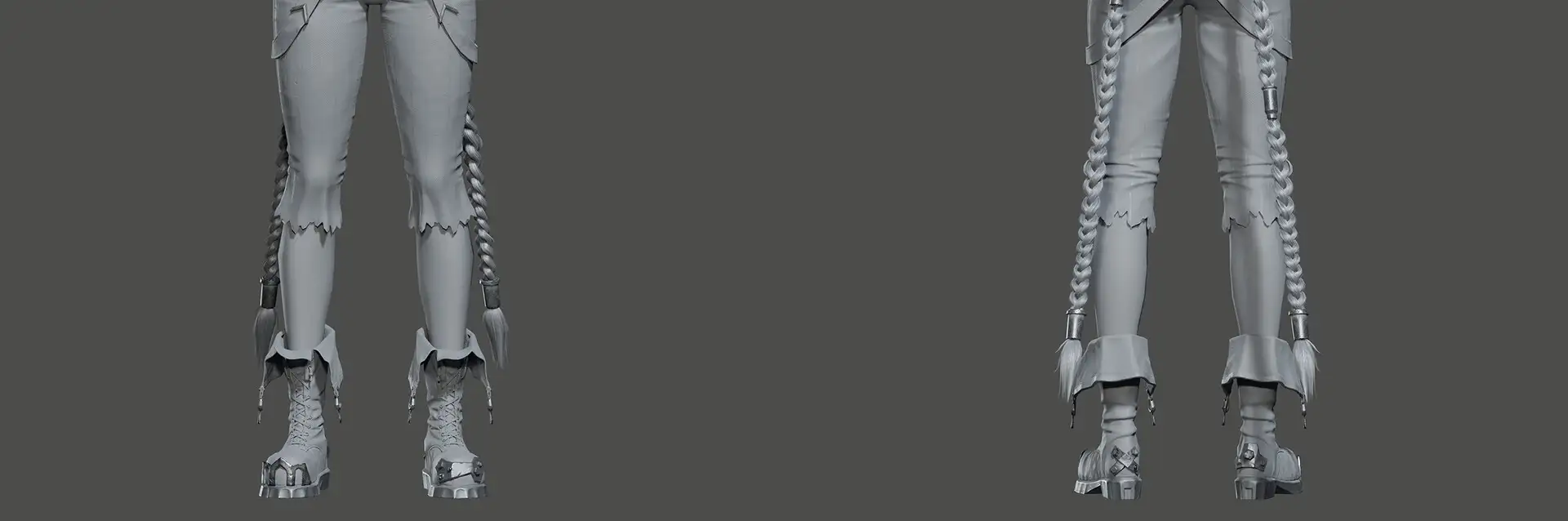 重塑金克丝：Ji Chang Choi融合亚洲特征与《双城之战》美学的3D创作-次世代模型库