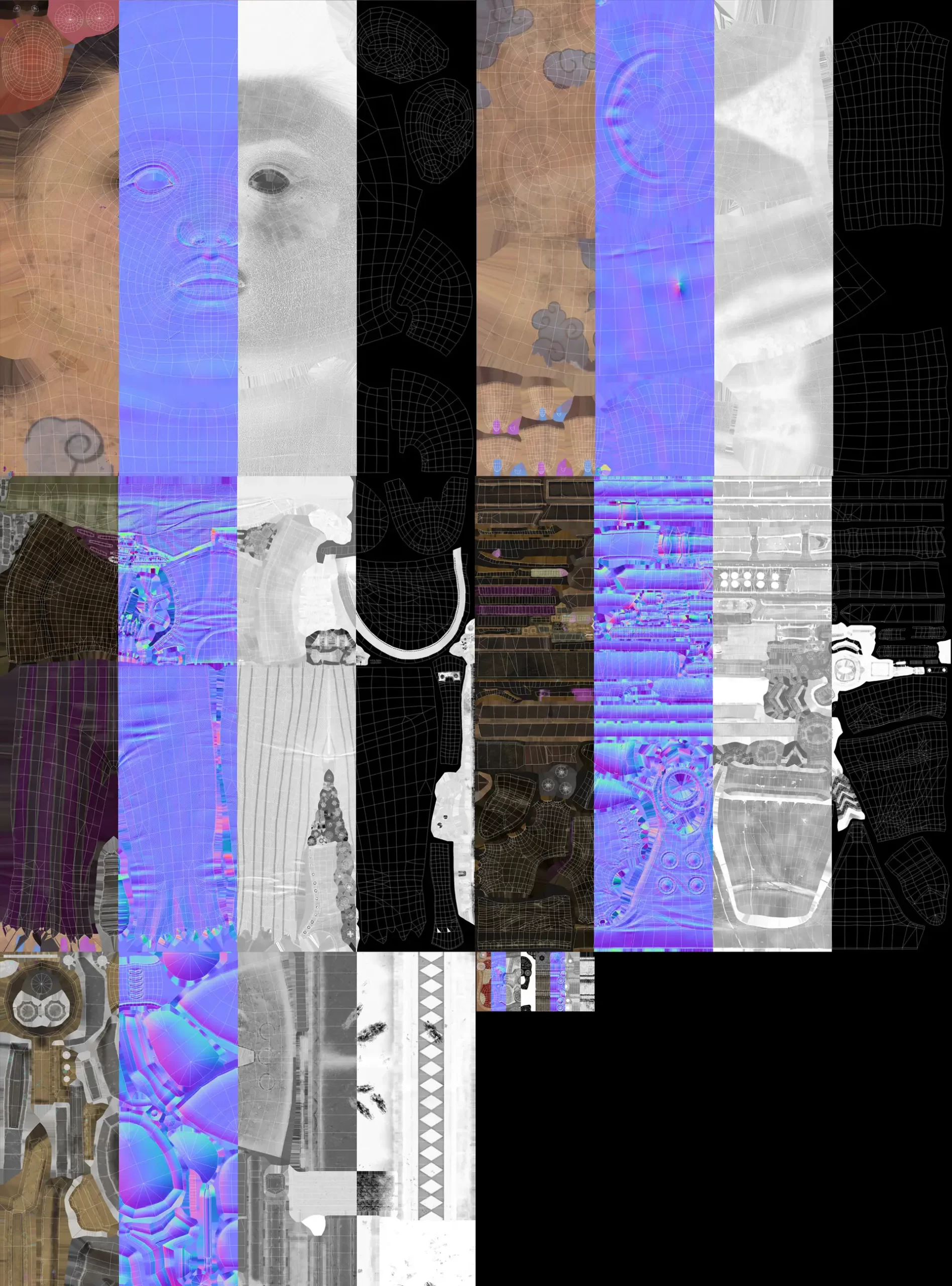 重塑金克丝：Ji Chang Choi融合亚洲特征与《双城之战》美学的3D创作-次世代模型库