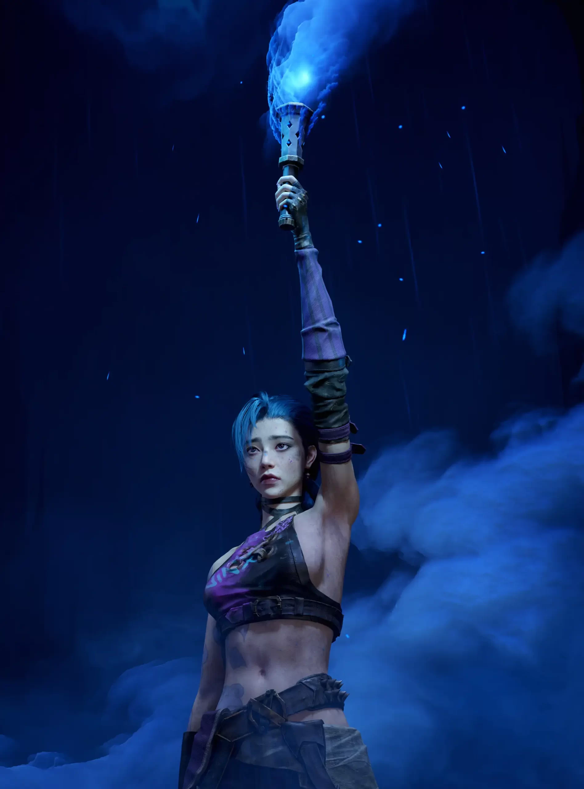 重塑金克丝：Ji Chang Choi融合亚洲特征与《双城之战》美学的3D创作-次世代模型库