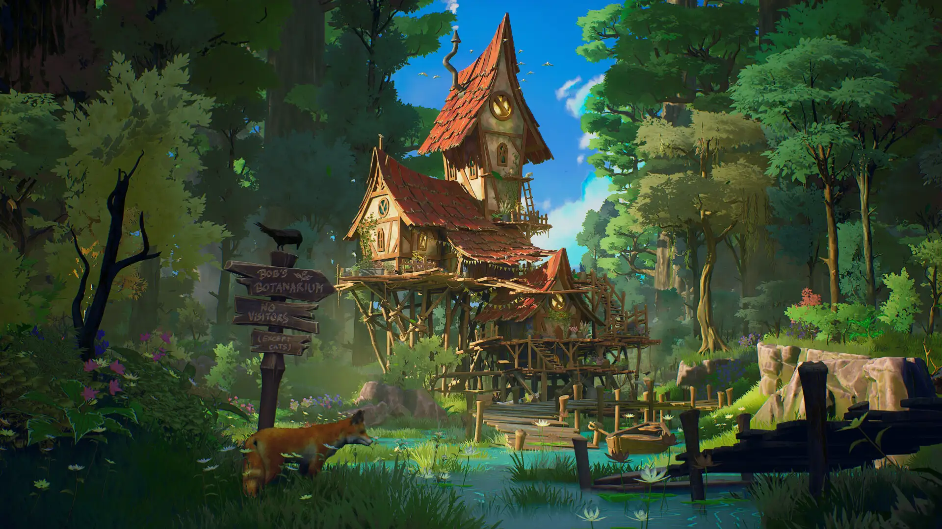 UE5 风格化艺术场景