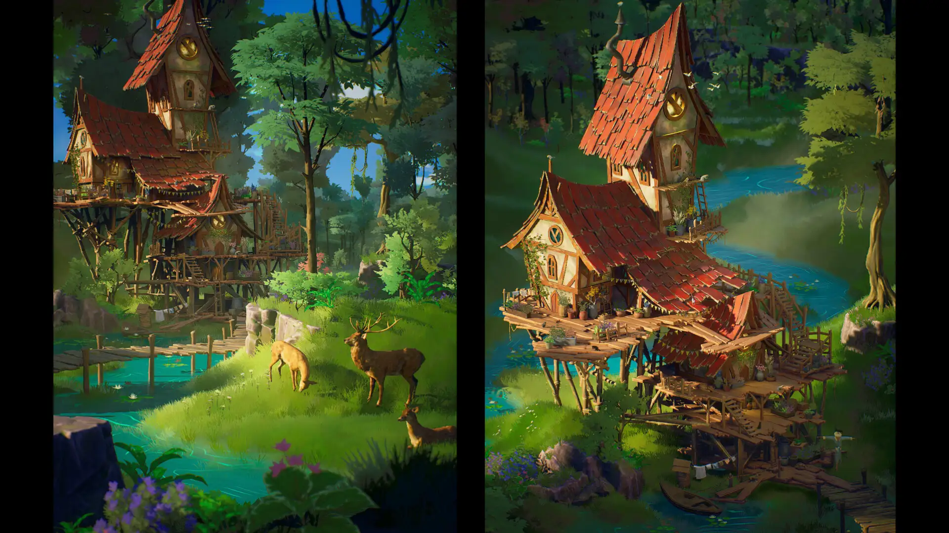 UE5 风格化艺术场景