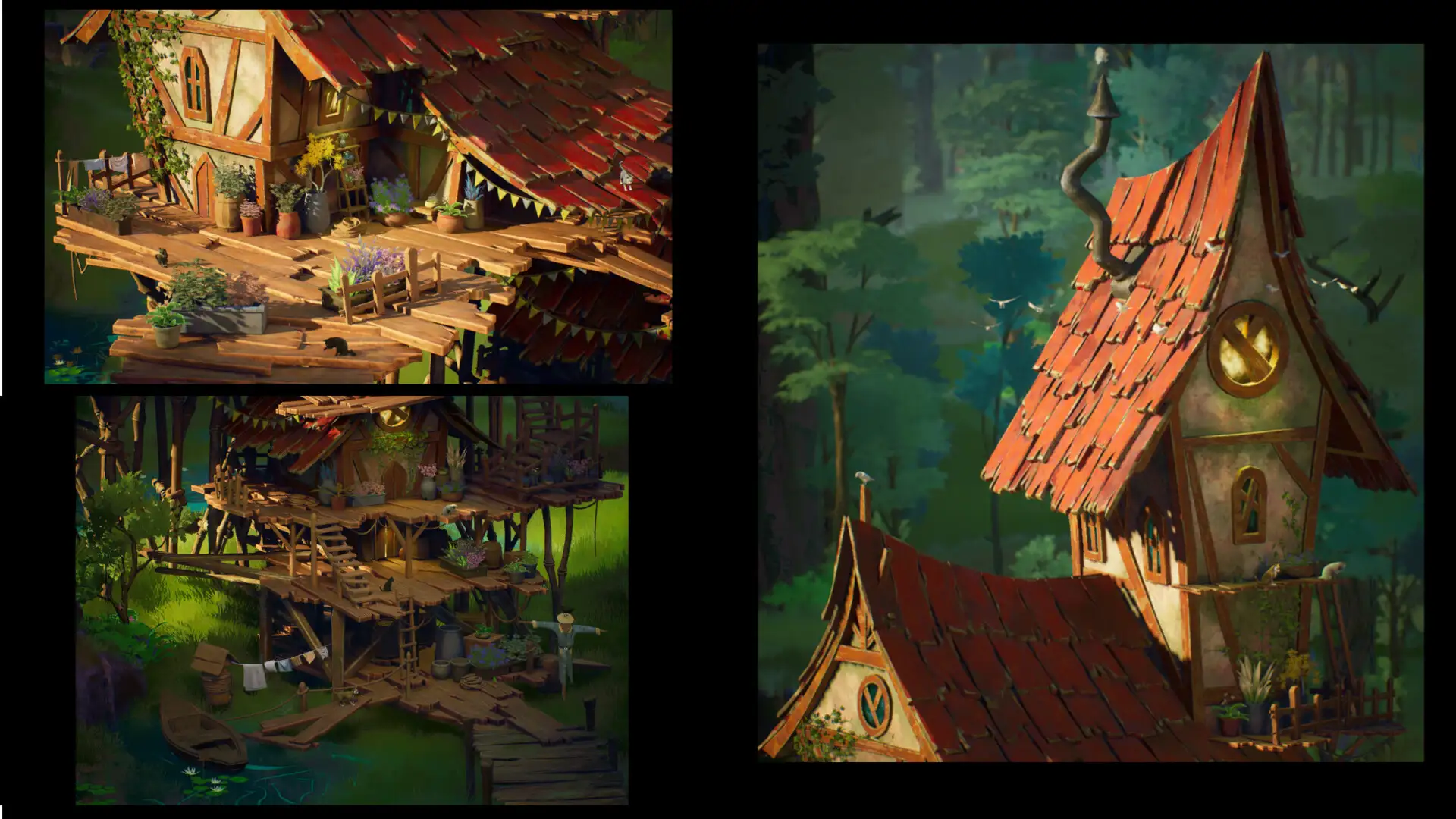 UE5 风格化艺术场景