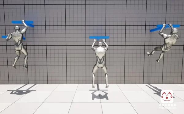 110组角色攀爬动作动画包