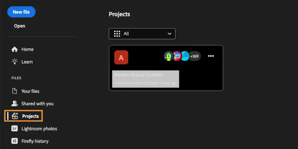 Photoshop 26.11 Projects功能 Photoshop 26.11 Projects功能