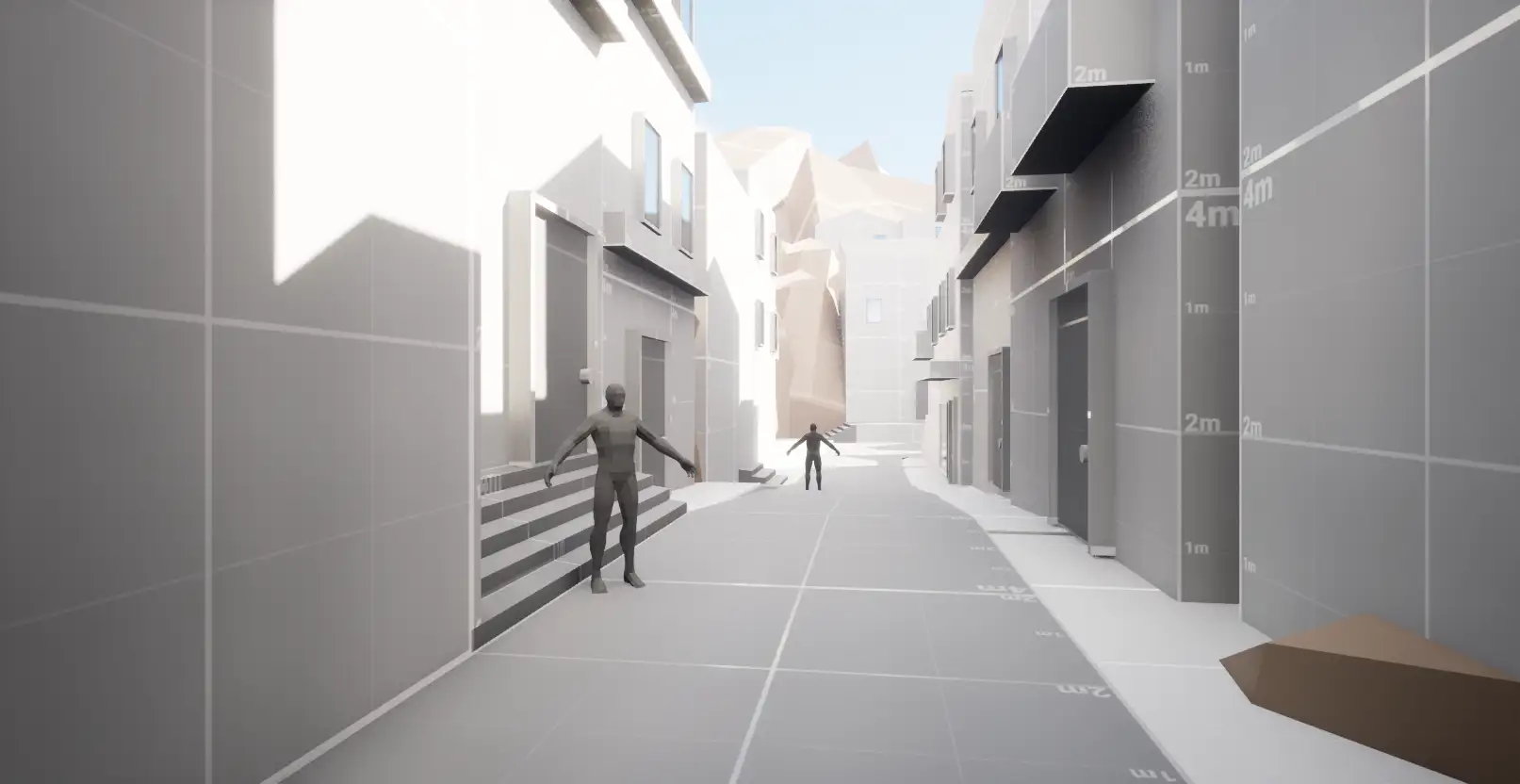 意大利小镇创作早期粗模展示