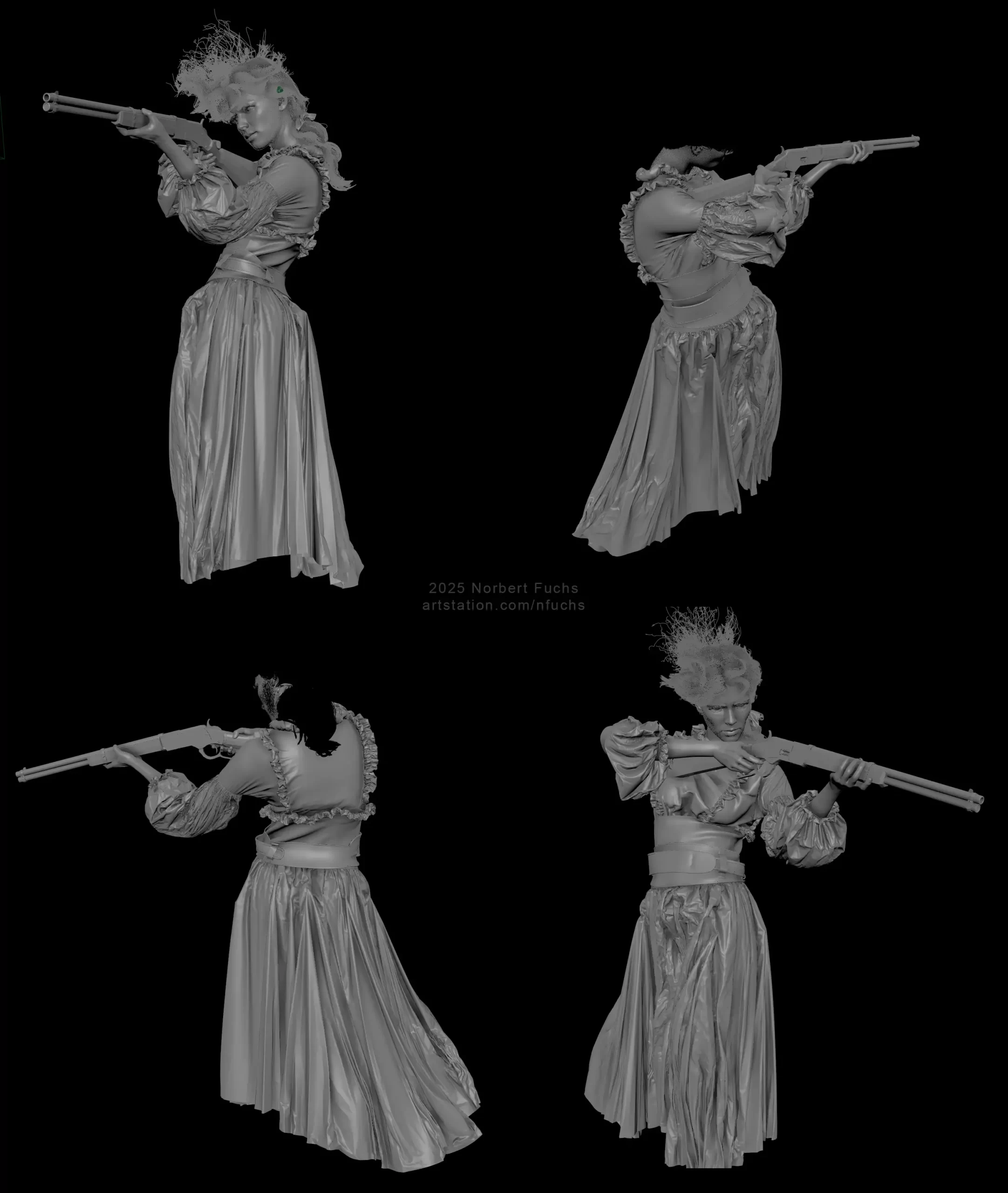 牛仔女郎肖像白色模特 牛仔女郎肖像白色模特