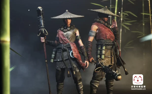 模块化僧侣男/女角色