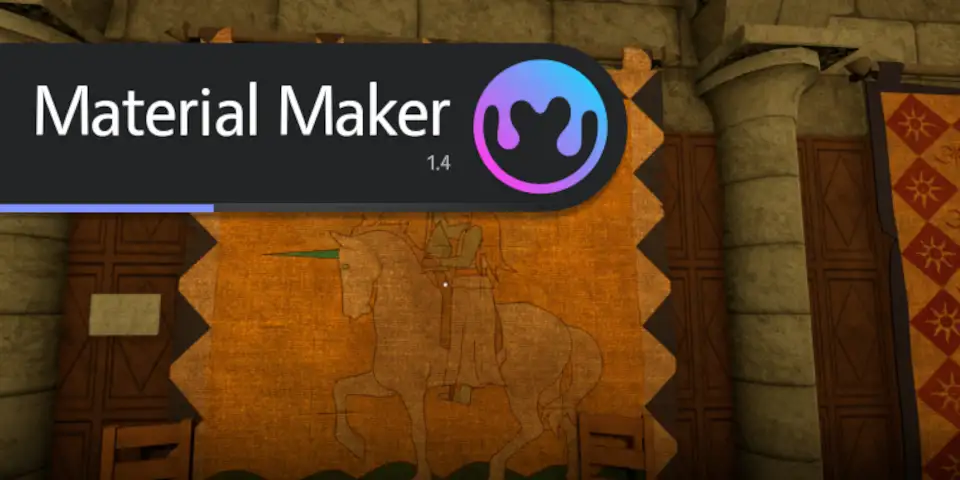 Material Maker 1.4 主界面 Material Maker 1.4 主界面