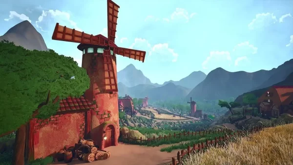 风格化风车谷农场环境