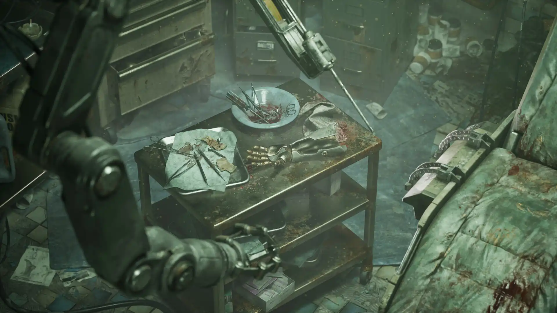 受《寂静岭》与《赛博朋克2077》启发的诡异 UE5.6 环境场景-次世代模型库