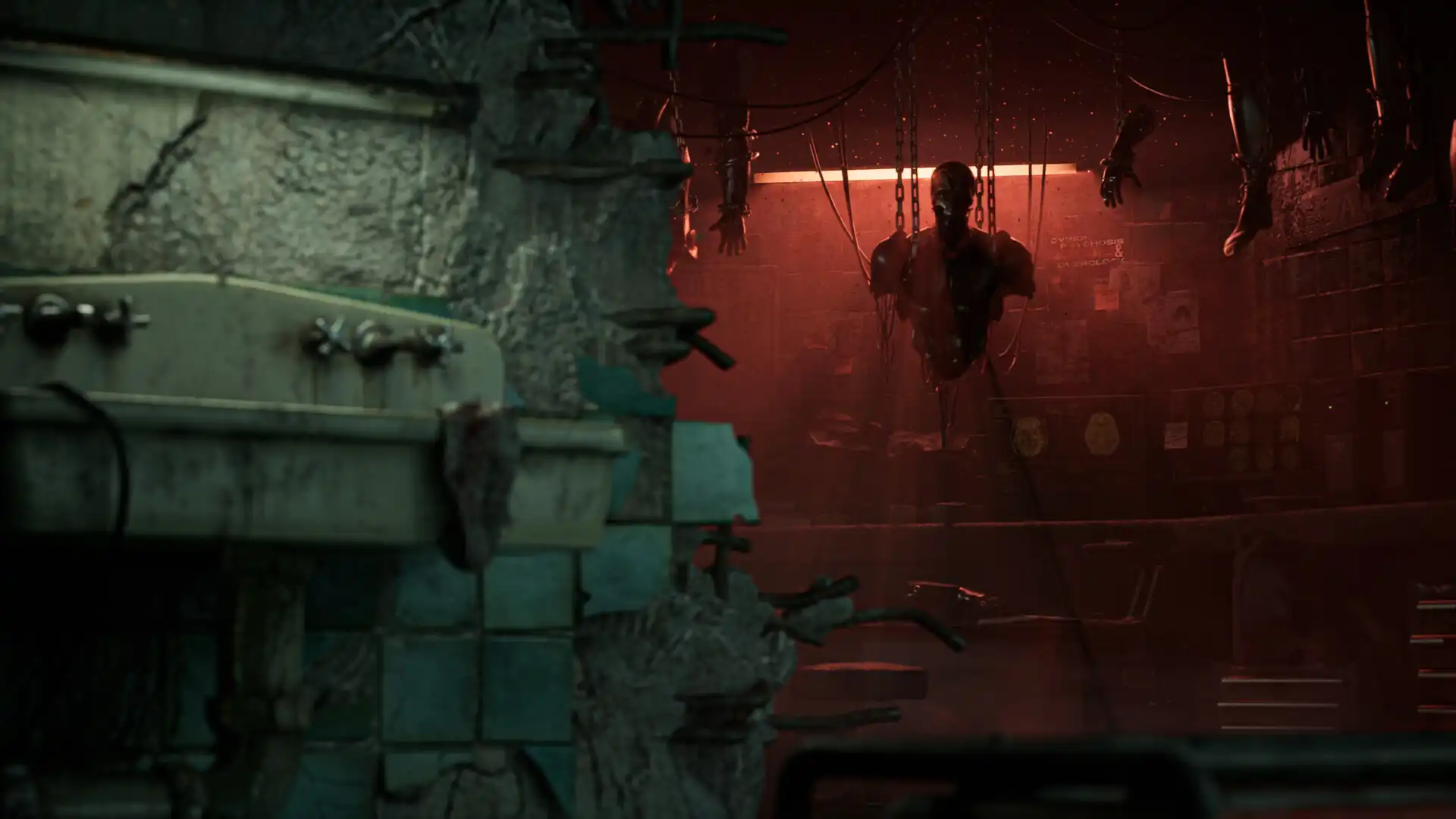 受《寂静岭》与《赛博朋克2077》启发的诡异 UE5.6 环境场景-次世代模型库