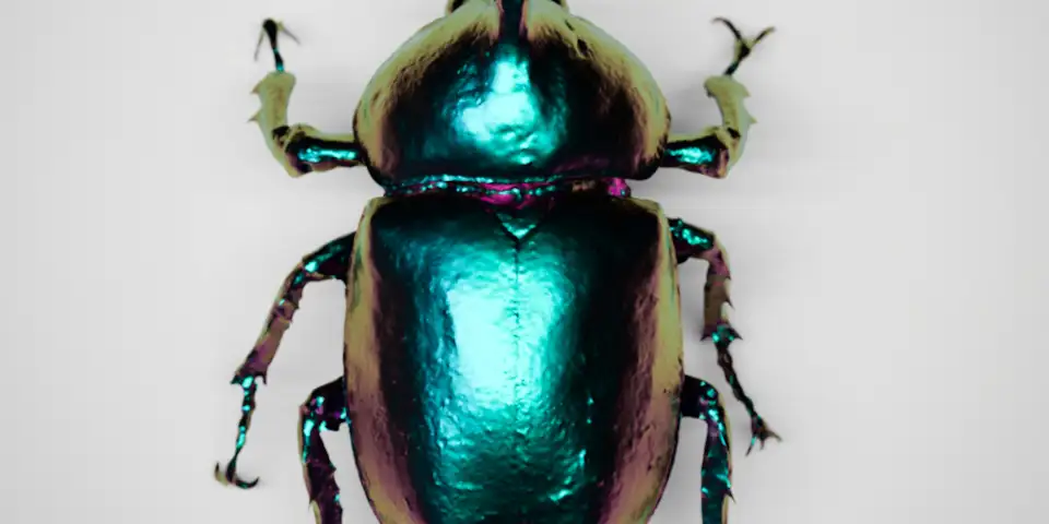 Arnold 7.4.4渲染 虹彩表面薄膜（thin film）效果