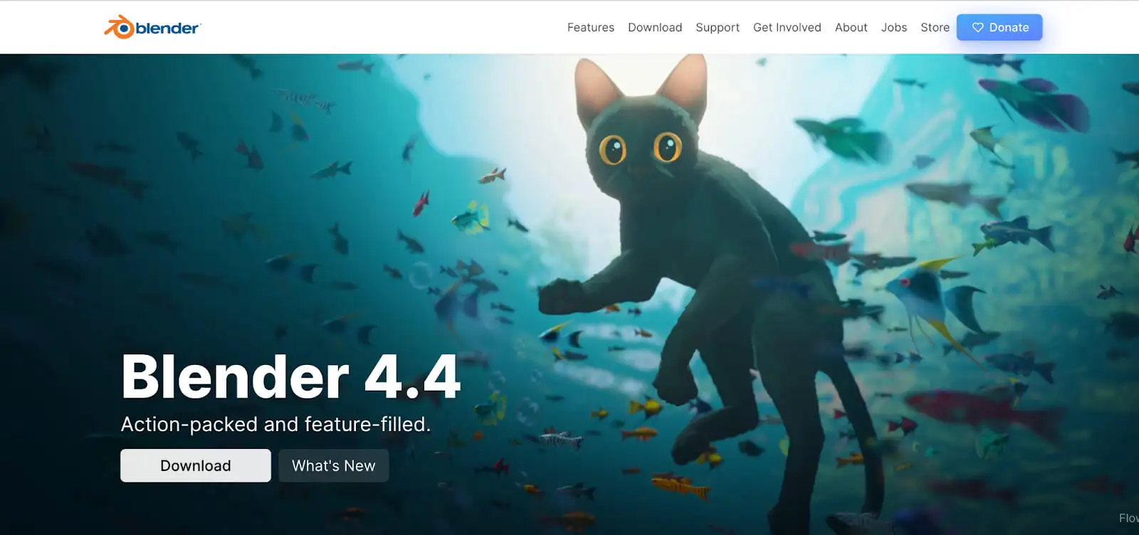 Blender 4.4 宣传封面