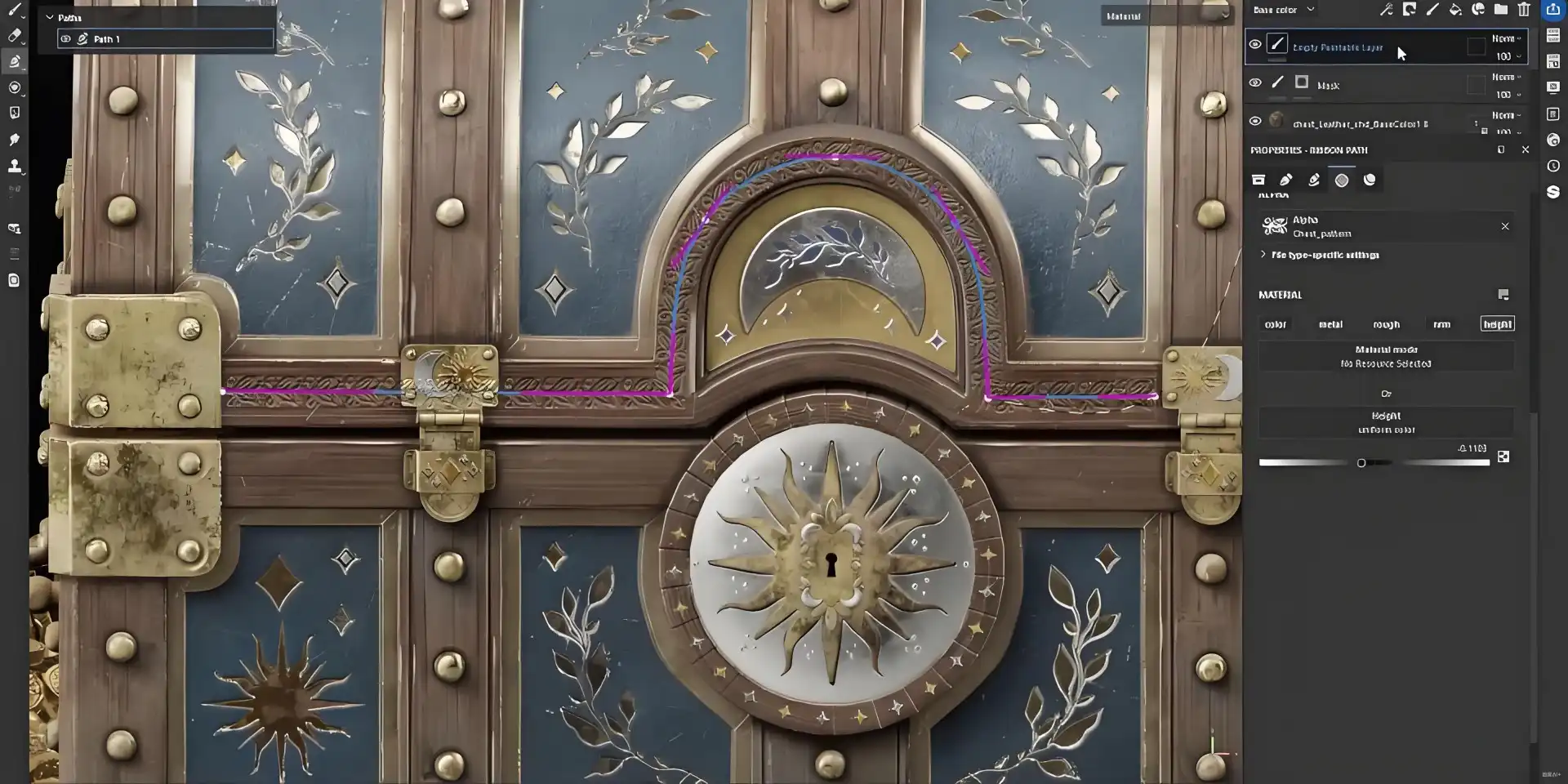 贴图绘制软件  Substance 3D Painter 11.1