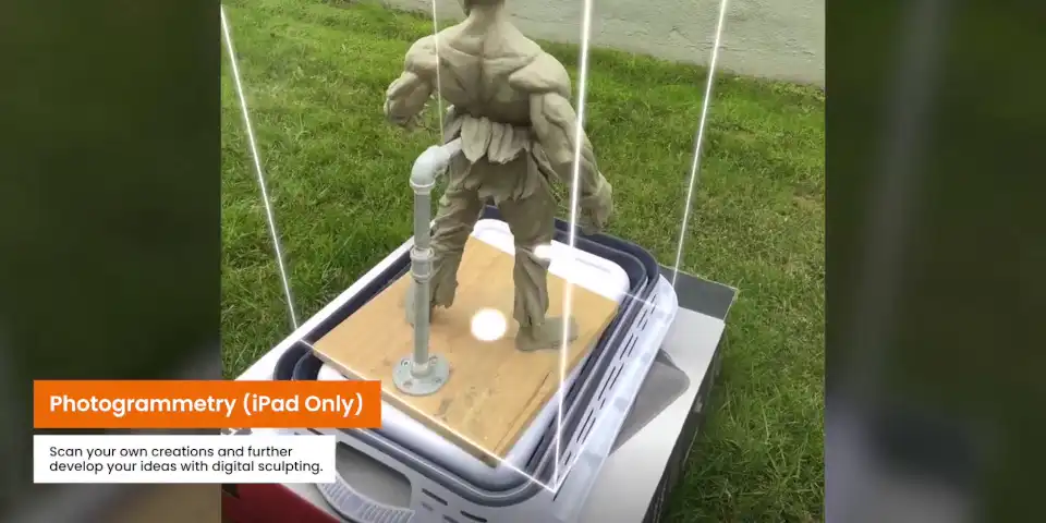 ZBrush for iPad 2026.1摄影测量系统 ZBrush for iPad 2026.1摄影测量系统