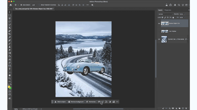 Photoshop 可旋转的 3D 图像功能