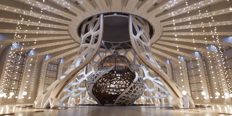 Unreal Engine 5.8发布:CG艺术家五大新功能解析-次世代模型库 Unreal Engine 5.8 MegaLights 展示