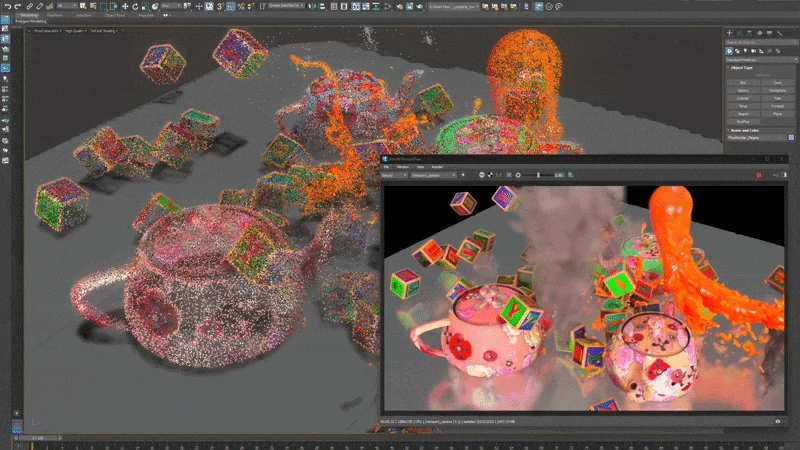 3ds Max 2027.2发布:可编辑高斯泼溅与Point系统-次世代模型库 3ds Max 2027.2 3D 高斯泼溅