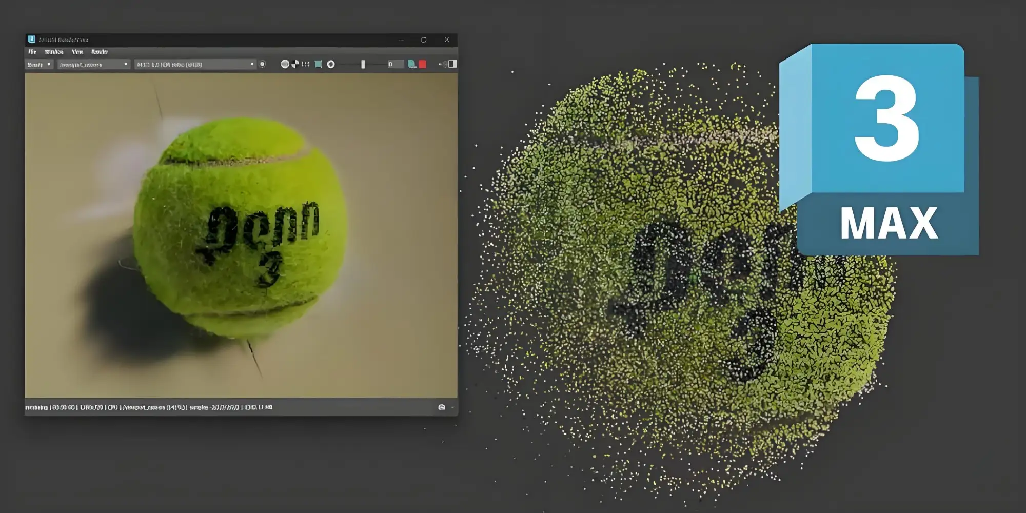 3ds Max 2027.2 3D高斯泼溅编辑工作流展示