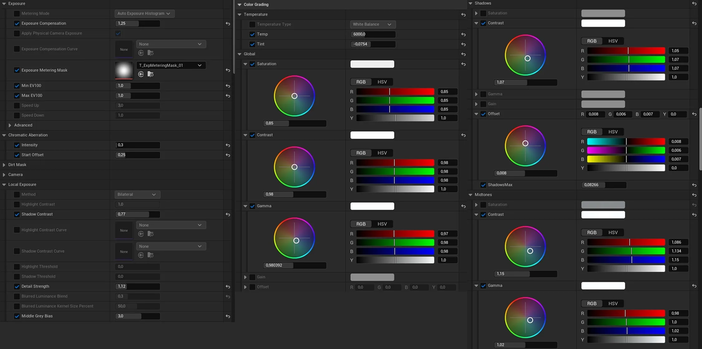 色彩校正2 Color Correction Region 体积设置,局部校色