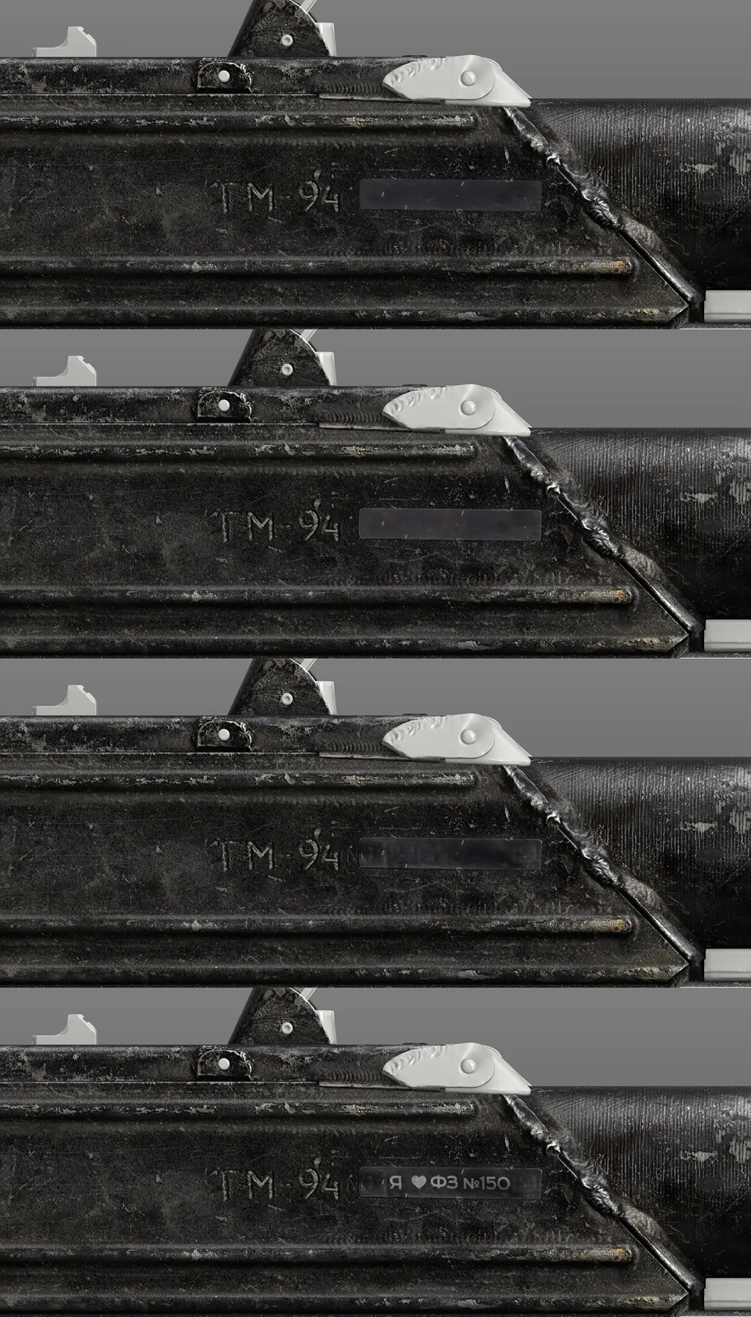 GM-94 写实榴弹发射器:从高模到纹理绘制的武器制作全流程-次世代模型库 GM-94 写实榴弹发射器:从高模到纹理绘制的武器制作全流程-次世代模型库