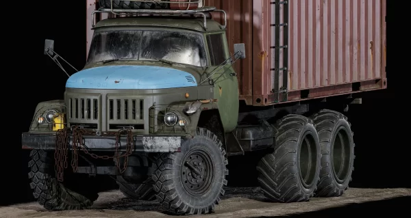 Zil 131 苏联卡车硬表面建模全流程解析