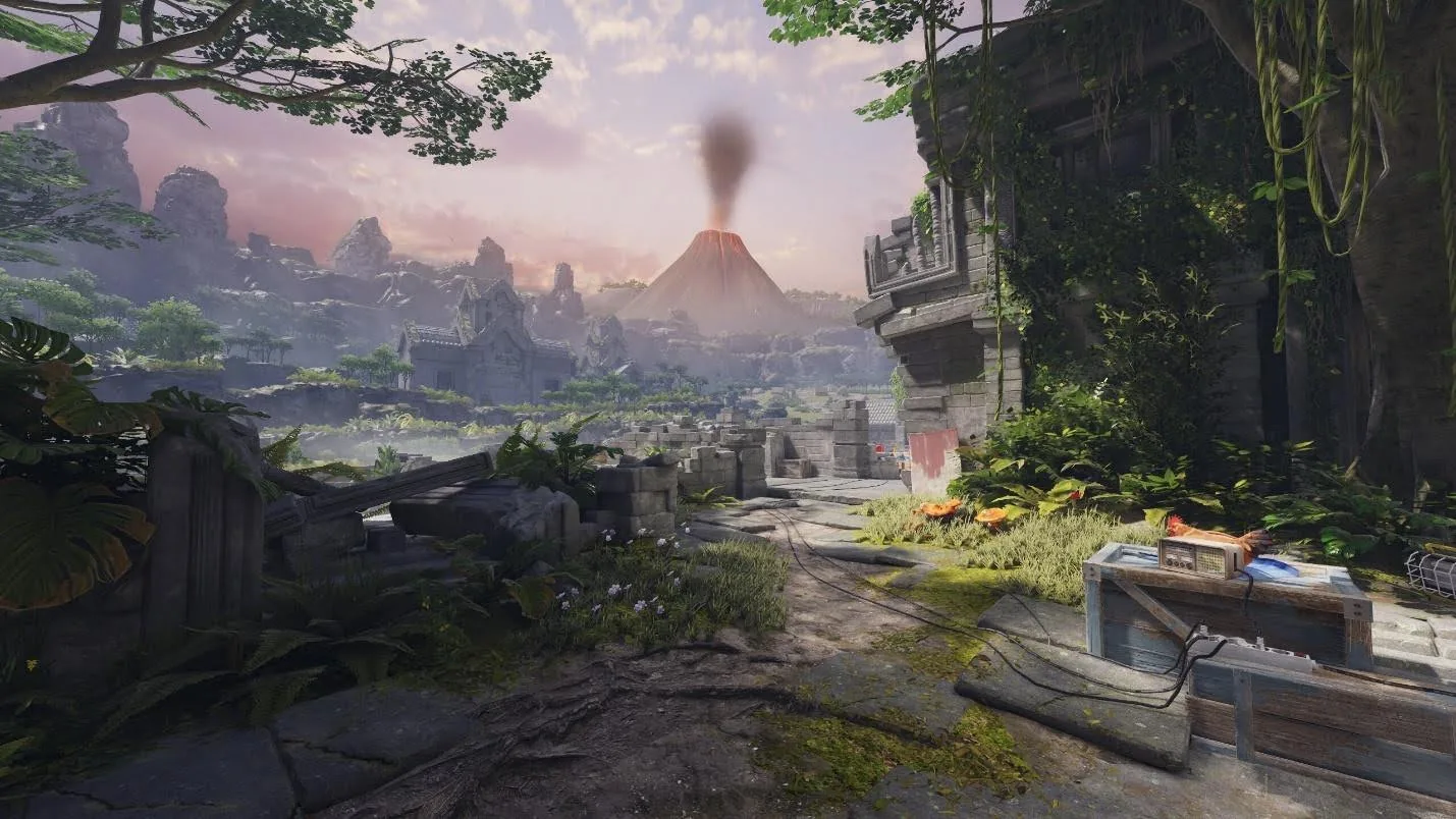 《CS2》地图 Sanctum 丛林神庙全景 CS2 地图 Sanctum 丛林神庙环境艺术全景