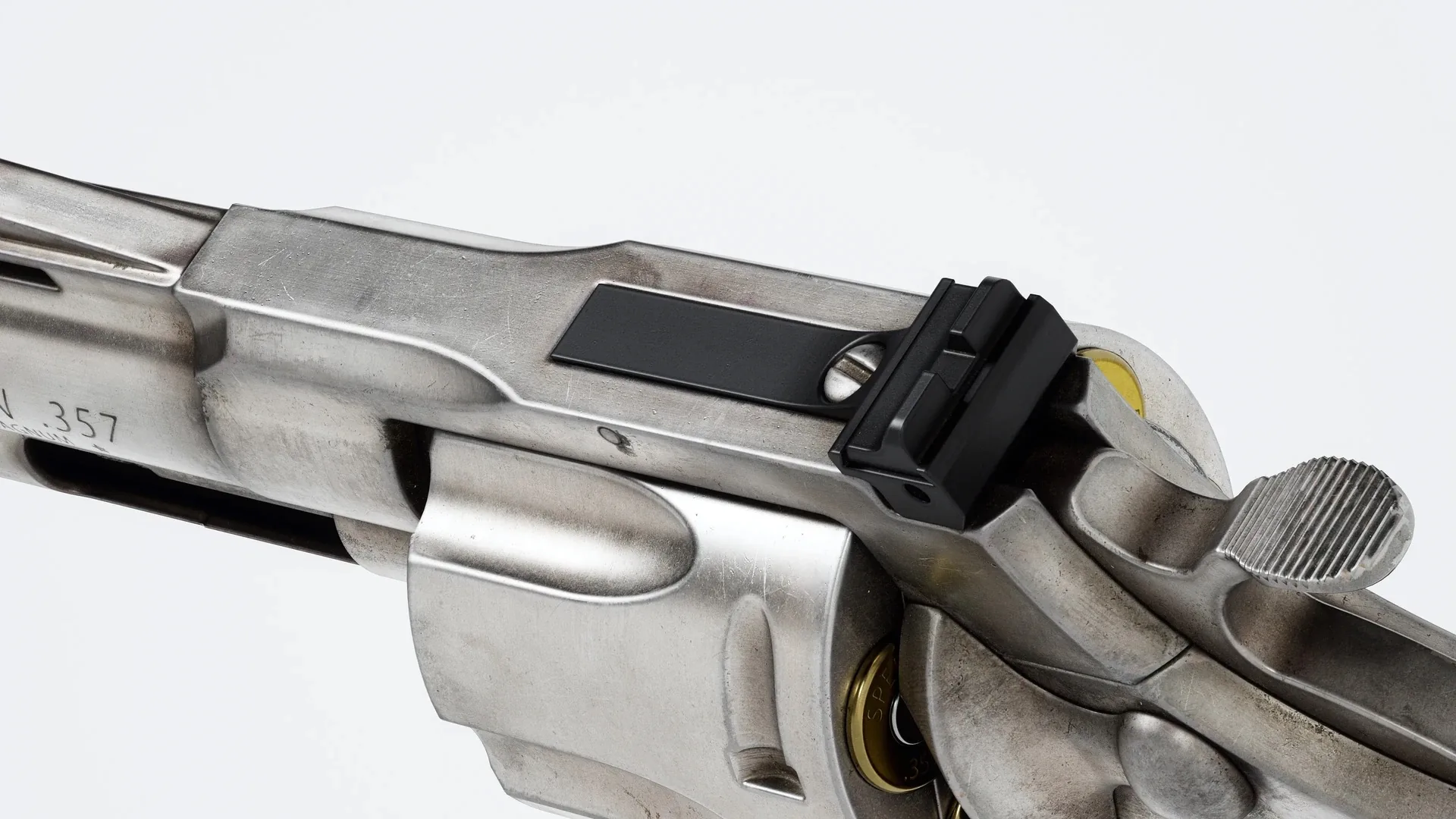 Colt Python 左轮手枪建模过程