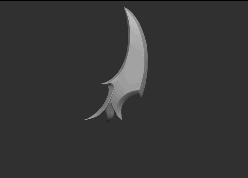 剑身细节雕刻过程 ZBrush 中细化剑身装饰与曲线的雕刻过程