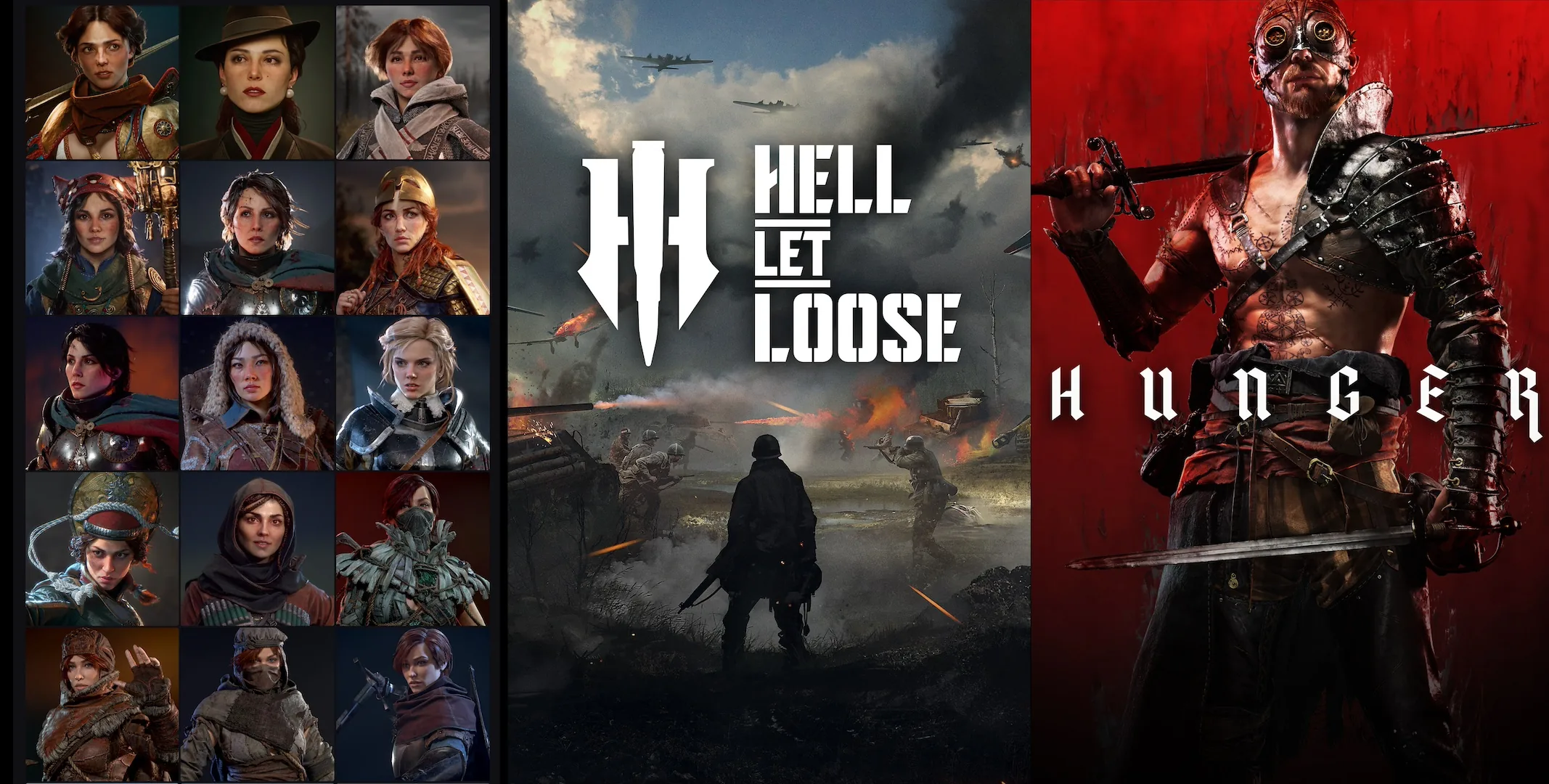 Dmitry 过往作品集锦 Dmitry Bezrodniy 过往作品集锦,包括《Hell Let Loose》和《Hunger》两部游戏的角色