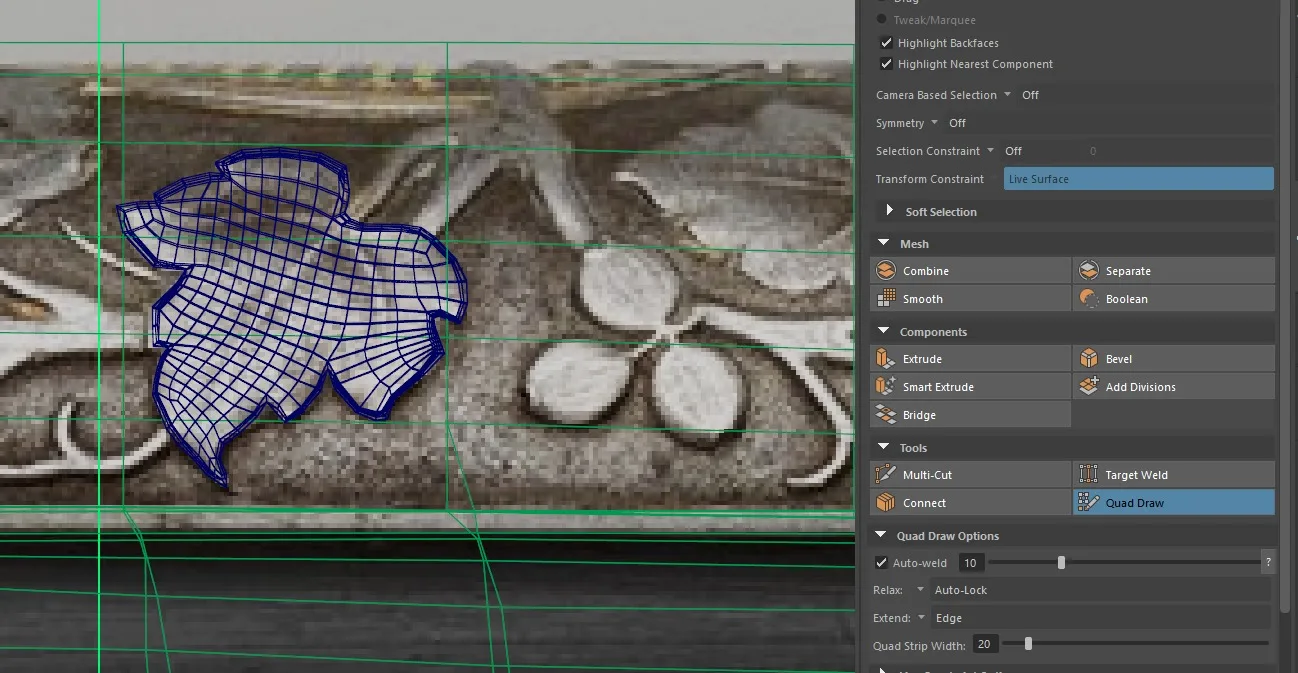 击发式火帽手枪:写实硬表面武器道具全流程制作-次世代模型库 体块搭建(Blockout)