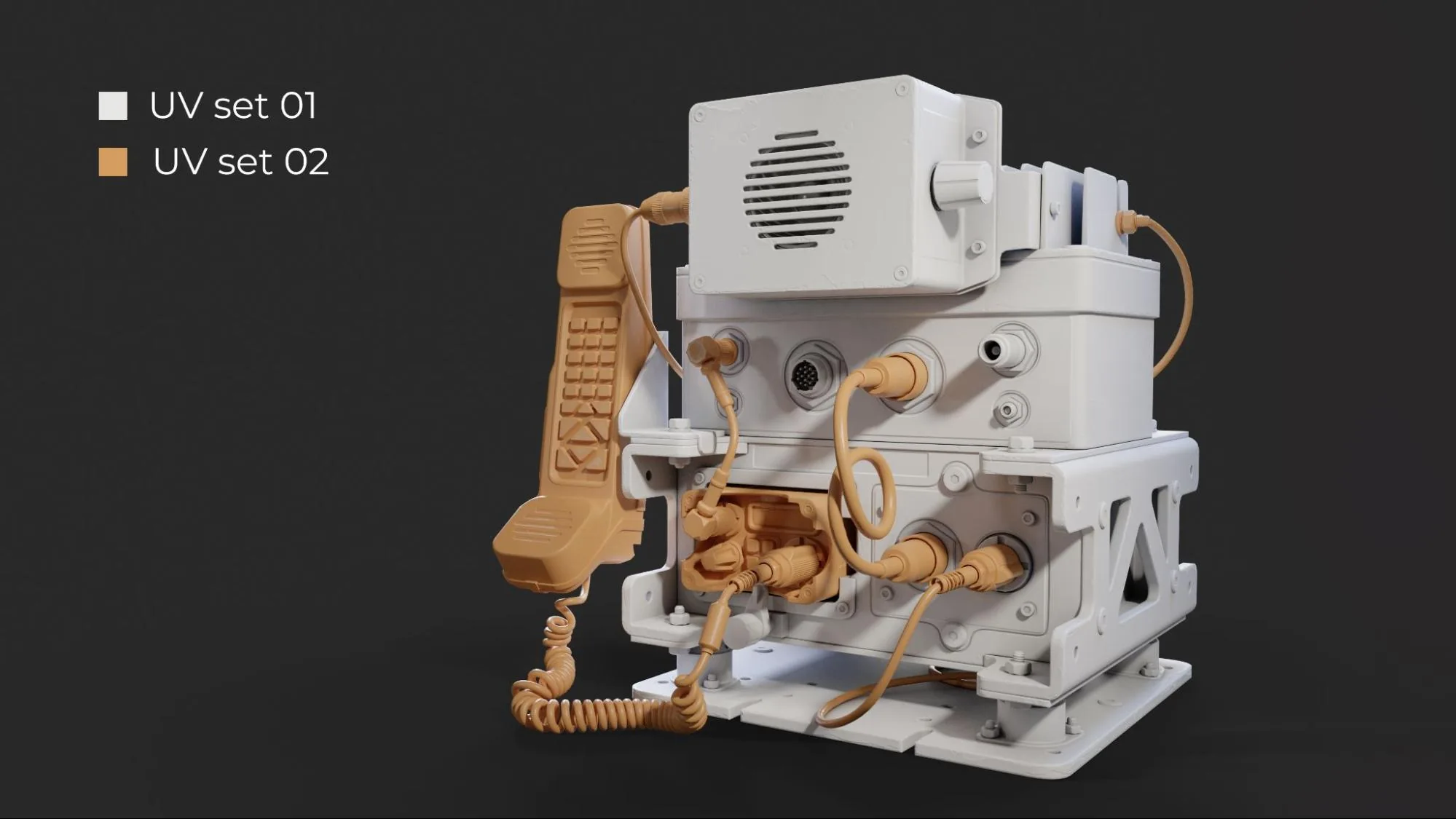 烘焙设置 PRC-2082 烘焙设置截图,Marmoset Toolbag 4 烘焙面板