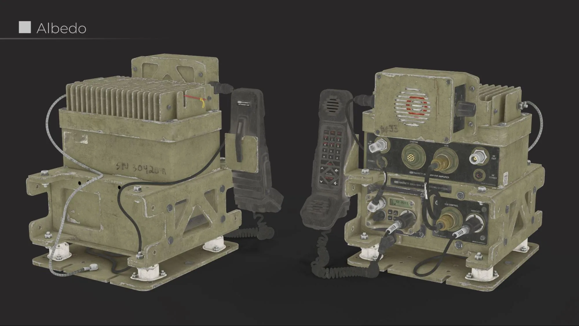 材质分层 PRC-2082 贴图制作,色彩变化与粗糙度分层