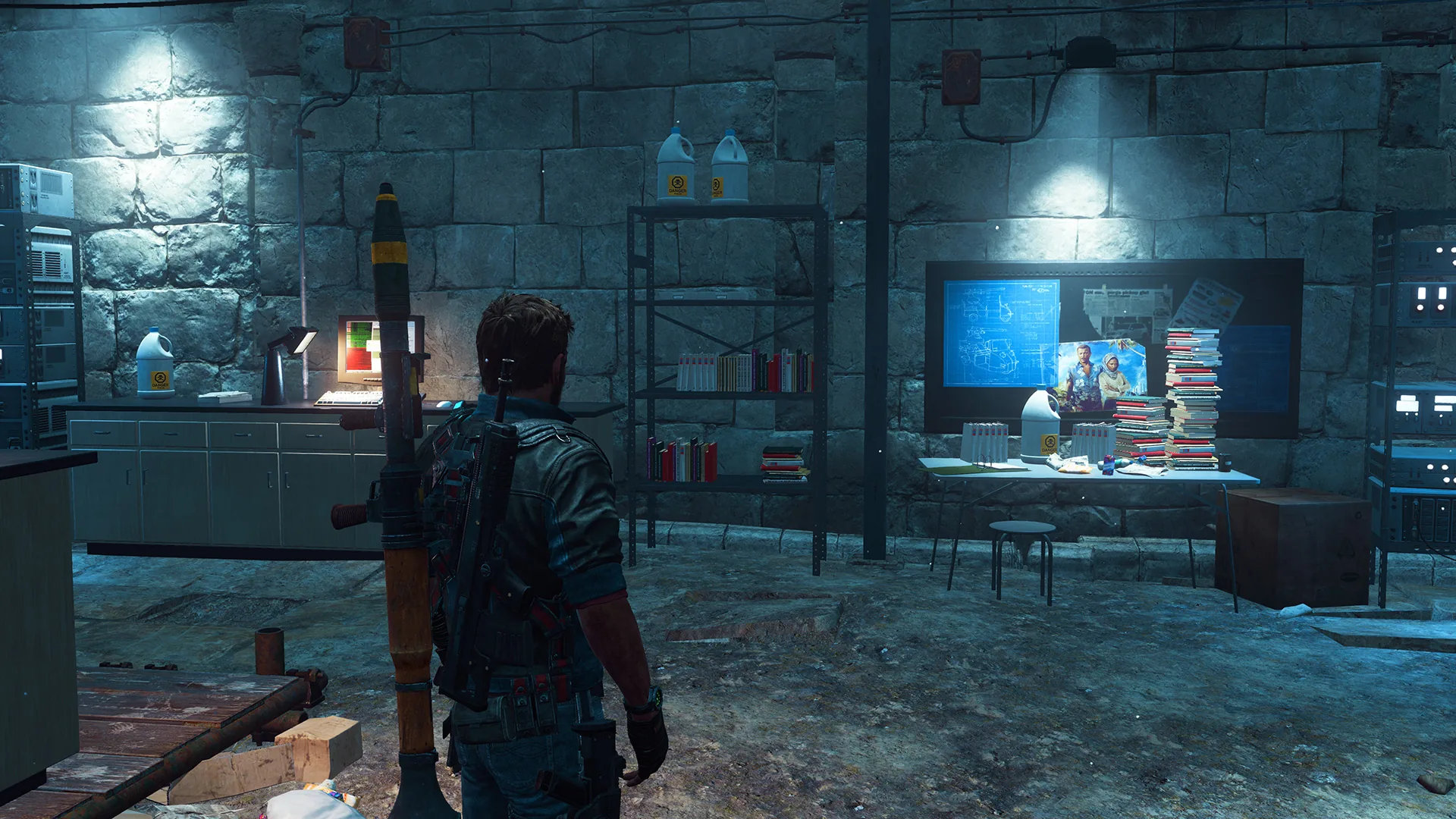 Just Cause 3 SSAO 关闭 《Just Cause 3》关闭 SSAO 时的画面(Before)