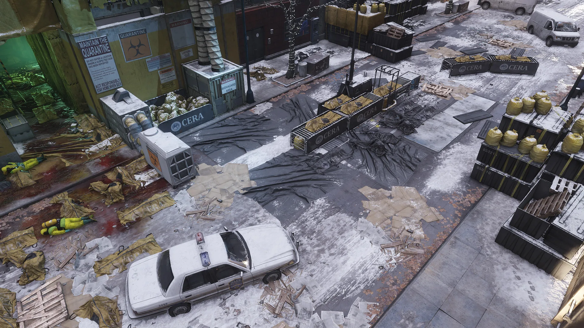 全境封锁 低画质 《Tom Clancy's The Division》低画质遮蔽效果(After)